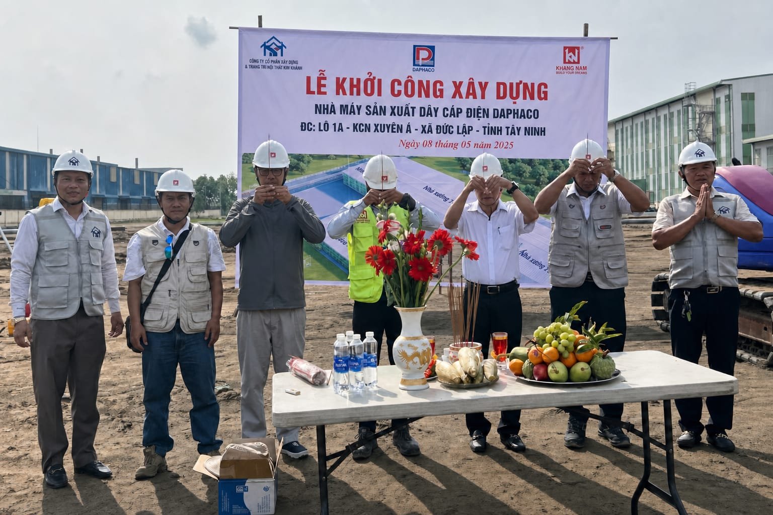 Groundbreaking Ceremony of Daphaco Electric Cable - Factory 3&4 Project