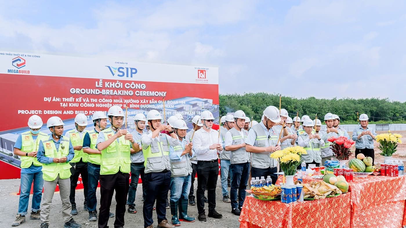 Groundbreaking Ceremony of VSIP3 Ready Built Factories Phase 1B Project